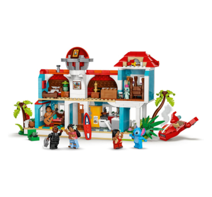 LEGO Конструктор LEGO Disney Classic Пляжний будинок Ліло і Стіч (43268)
