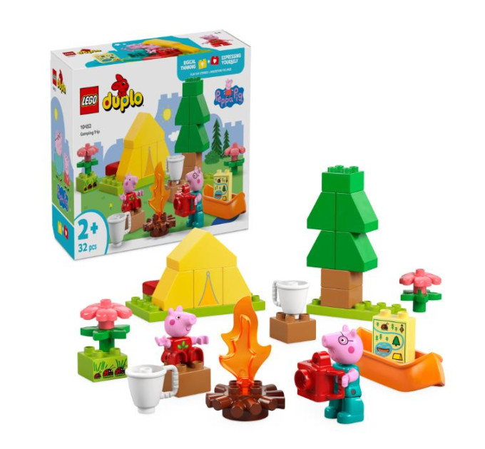 LEGO Конструктор LEGO DUPLO Peppa Pig Туристичний похід (10452-)