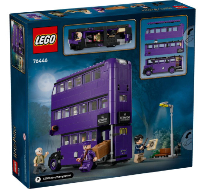 LEGO Конструктор LEGO Harry Potter Пригоди на Лицарському автобусі (76446)