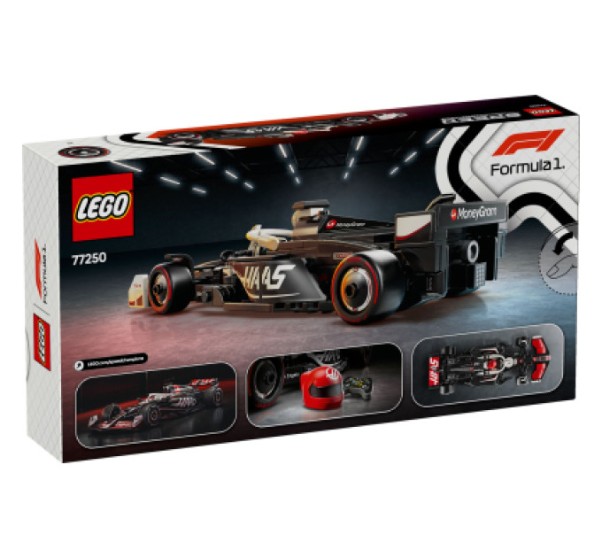 LEGO Конструктор LEGO Speed Champions Автомобіль для перегонів MoneyGram Haas F1 Team VF-24 (77250)
