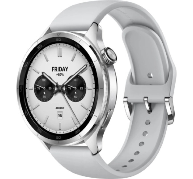 Xiaomi Смарт-годинник Xiaomi Watch S4 Silver BHR9197GL (1126557)