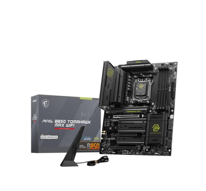 MSI Материнська плата AMD B850 SAM5 ATX B850 TOMAHAWK MAX WIFI MSI