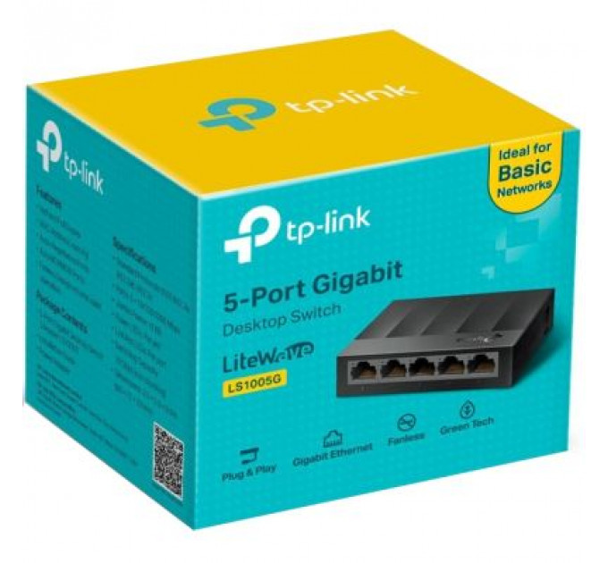 Комутатор мережевий TP-Link LS1005G