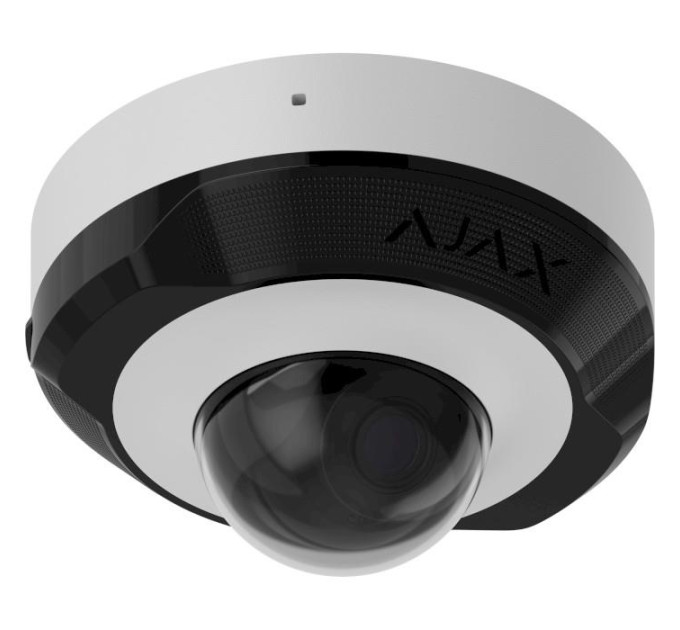 Ajax Ajax DomeCam Mini (8 Mp/2.8 mm) ASP white відеокамера спостереження