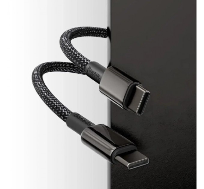 Baseus Дата кабель USB-C to USB-C 1.0m 100W black Baseus (CATWJ-01)