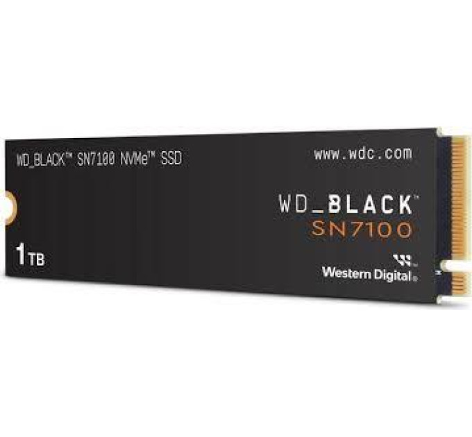 WESTERN DIGITAL Твердотільний запам’ятовувальний пристрій накопичувач (SSD) G4 M.2 NVME 1TB BLACK SN7100 WDS100T4X0E WDC