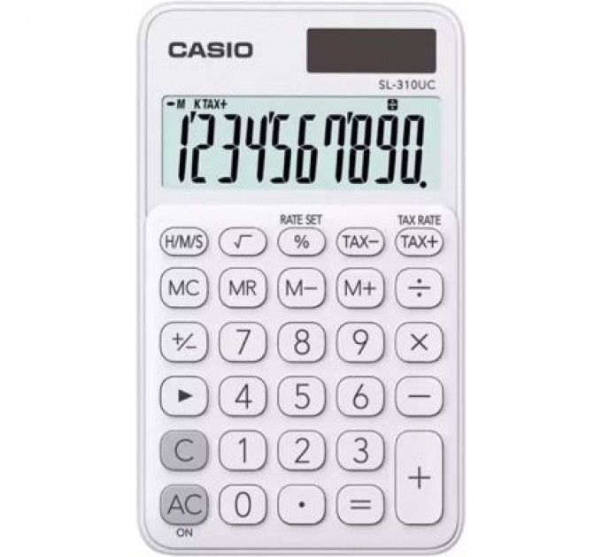 Casio Калькулятор Casio SL-310UC-WE-W-EC, білий (CALC-CAS-SL-310UC-WE)