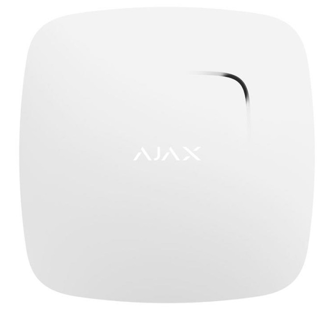 Ajax Бездротовий датчик диму Ajax FireProtect Plus WHITE 000005637