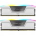 Corsair Модуль пам'яті для комп'ютера DDR5 32GB (2x16GB) 6400 MHz Vengeance RGB White Corsair (CMH32GX5M2B6400Z32W)