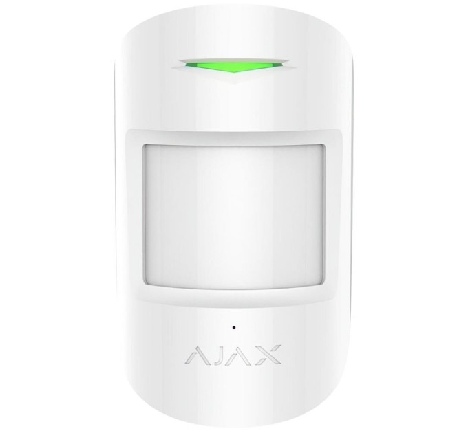 Ajax Бездротовий датчик руху і розбиття скла  WHITE 000001134 AJAX