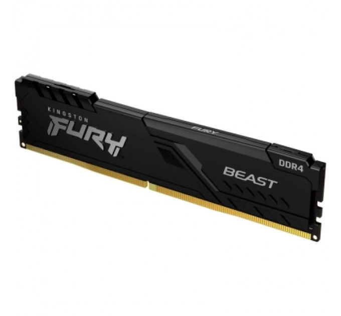 Kingston Fury (ex.HyperX) Модуль пам'яті для комп'ютера DDR4 8GB 3200 MHz Beast Black Kingston Fury (ex.HyperX) (KF432C16BB/8WP)