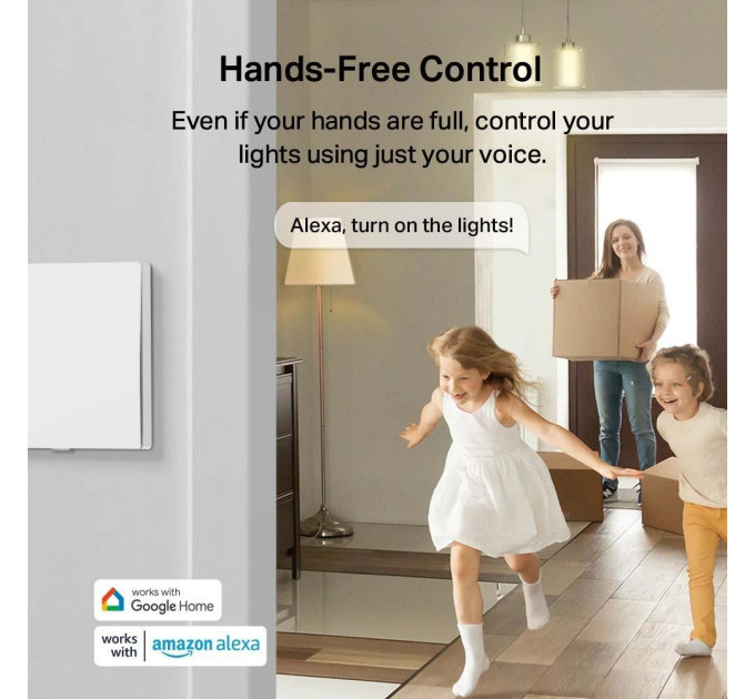 TP-Link Розумний перемикач світла, 1-канальний 1-сторонній, Tapo S210 TP-LINK