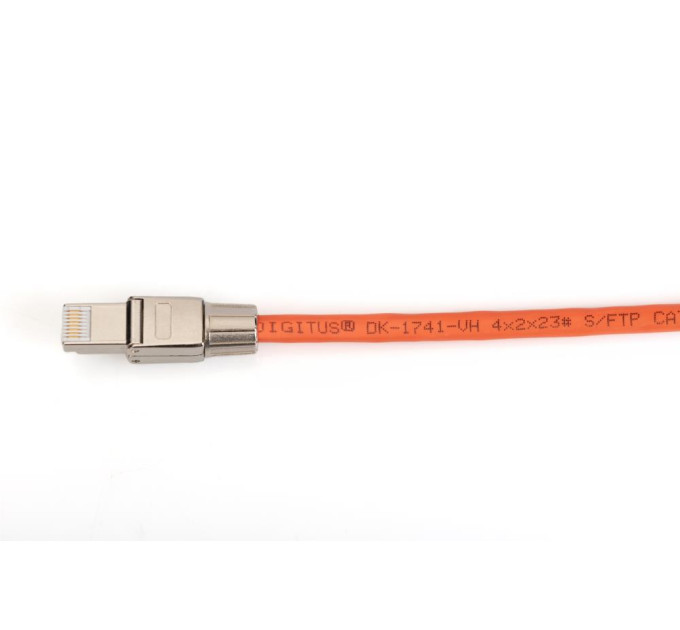 Assmann Безінструментальний роз'єм CAT 6A, AWG 22-27, металева засувка, підтримує до 4PPoE, IEEE802.3bt DN-93634 DIGITUS by ASSMANN