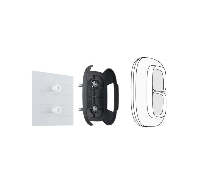 Ajax Ajax, Holder for Button/Double Button black тримач для тривожної кнопки