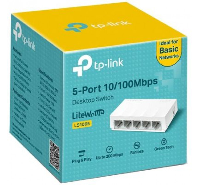 Комутатор мережевий TP-Link LS1005