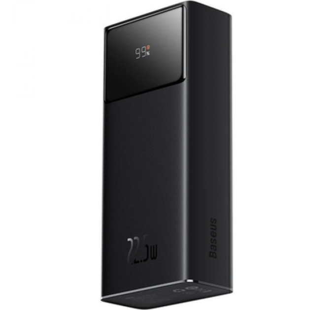 Baseus Батарея універсальна Baseus Star Lord Display 30000mAh 22.5W QC/3.0 PD/3.0 Black (PPXJ080101)