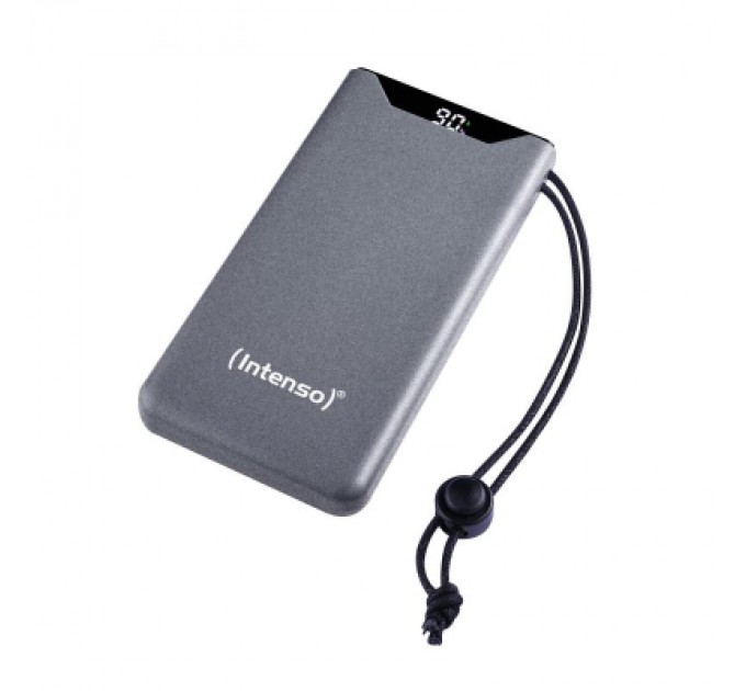 Intenso Батарея універсальна Intenso F10000 10000mAh QC3.0 grey (7332034)