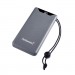 Intenso Батарея універсальна Intenso F10000 10000mAh QC3.0 grey (7332034)