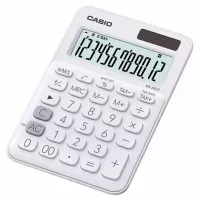 Калькулятор Casio MS-20UC-WE-W-EC, білий (CALC-CAS-MS-20UC-WE)