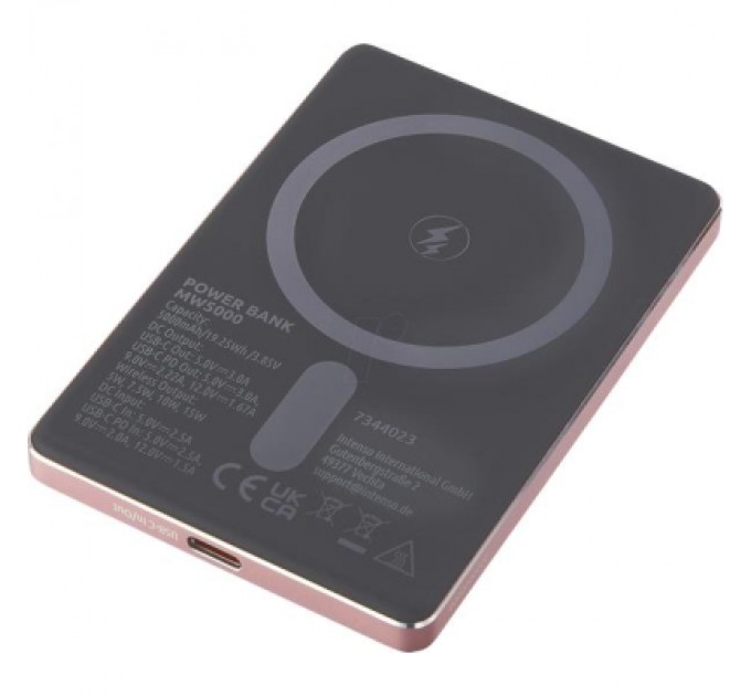 Intenso Батарея універсальна Intenso MW5000 5000mAh Magnetic rose (7344023)