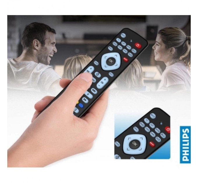 Philips Пульт ДК для телевізора Philips Perfect replacement 8-в-1 (SRP2018/10)