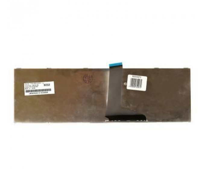 Клавіатура ноутбука PowerPlant TOSHIBA Satellite C850, C870 черный, черный фрейм (KB310272)