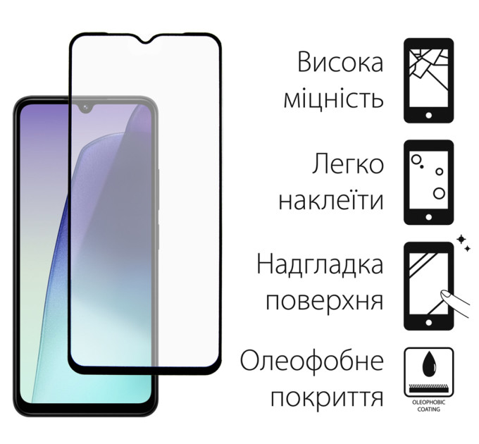 Dengos Захисне скло Dengos для Xiaomi Redmi Note 14 4G/5G Black Full Glue (DG-TGSCP-08)