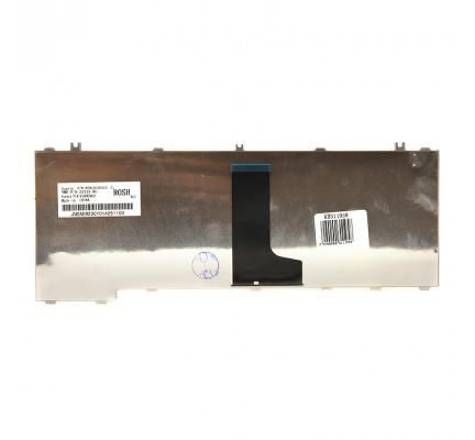 Клавіатура ноутбука PowerPlant TOSHIBA Satellite L600 черный, черный фрейм (KB311958)