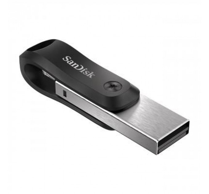 USB флеш накопичувач SanDisk 128GB iXpand Go USB 3.0/Lightning (SDIX60N-128G-GN6NE)