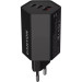 Canyon Зарядний пристрій Canyon HEXAGON 65 GaN 65W 2xPD 1xQC EU Black (CND-CHAHEX65B)
