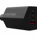 Canyon Зарядний пристрій Canyon HEXAGON 65 GaN 65W 2xPD 1xQC EU Black (CND-CHAHEX65B)