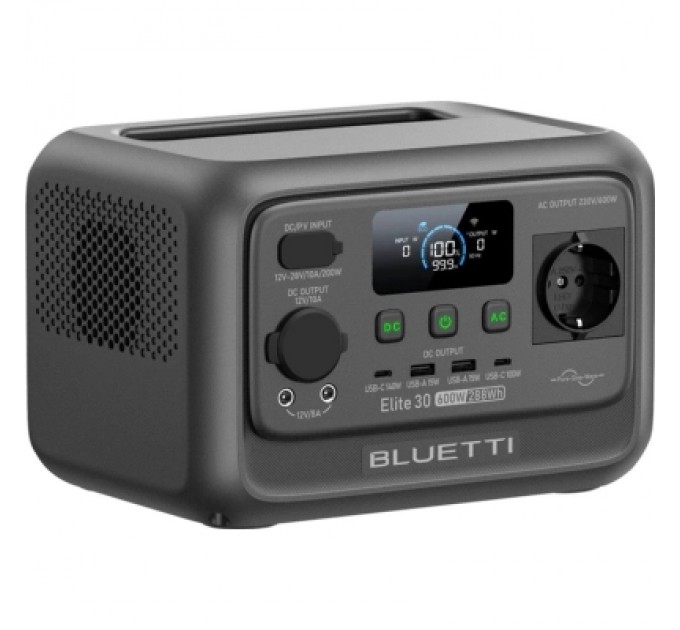 BLUETTI Зарядна станція BLUETTI Elite 30 V2, 600W, 288Wh (EL30V2)