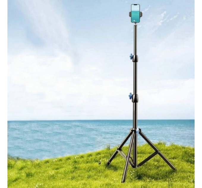 RTAKO Штатив RTAKO RLD-001 1.7M Matte Carbon Steel Tripod Black (6975068278620)