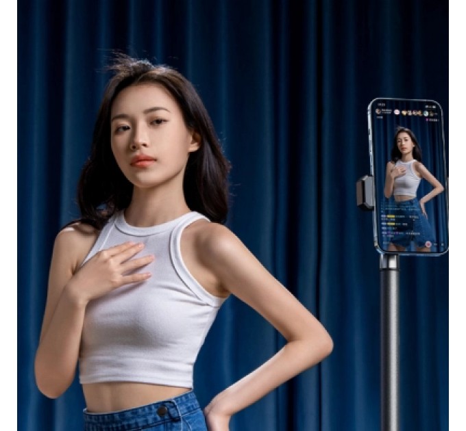 RTAKO Штатив RTAKO RLD-001 1.7M Matte Carbon Steel Tripod Black (6975068278620)