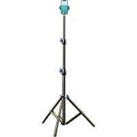 Штатив RTAKO RLD-001 1.7M Matte Carbon Steel Tripod Black (6975068278620)