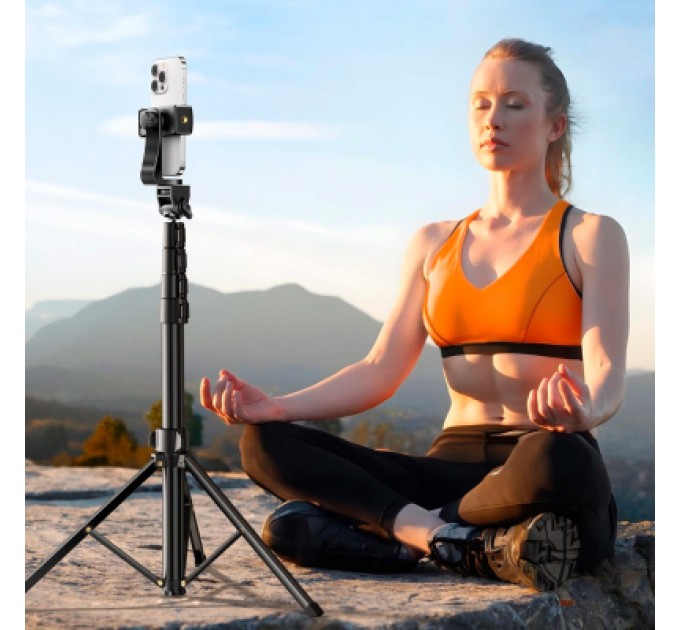 Ugreen Штатив Ugreen LP680 Selfie Stick Tripod with Bluetooth Remote Black (15609)