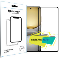 Скло захисне BeCover Realme C75 Black (713034)