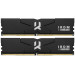 Goodram Модуль пам`ятi DDR5 2x16GB/6000 Goodram IRDM Black (IR-6000D564L36S/32GDC)