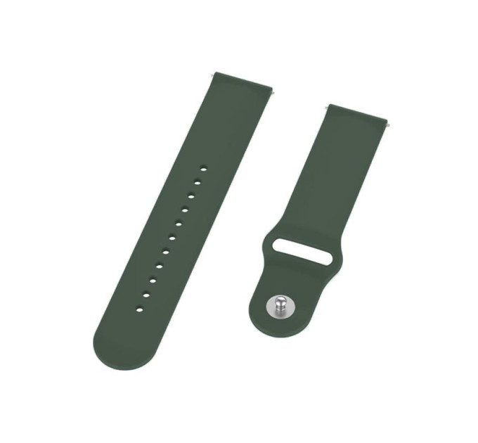 BeCover Силіконовий ремінець BeCover для Amazfit Stratos 1/2/2S/3/GTR 2/GTR 47mm/GTR Lite 47mm/Nexo/Pace Khaki (706384)