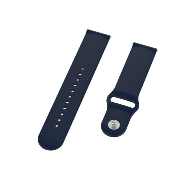 BeCover Силіконовий ремінець BeCover для Xiaomi iMi KW66/Mi Watch Color/Haylou LS01/Watch S1 Active Blue-Horizon (706359)