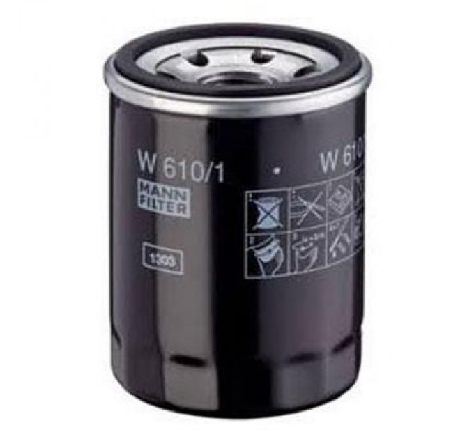 Mann Фільтр масляний Mann W610/1