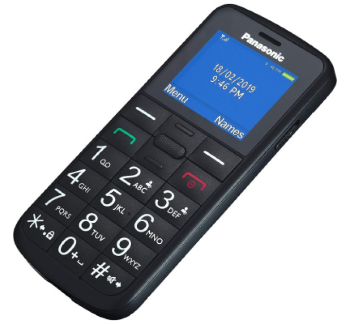 Panasonic Мобільний телефон Panasonic KX-TU110 Black (KX-TU110EXB)