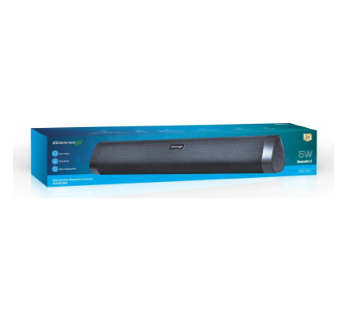 Grand-X Акустична система Grand-X Bluetooth Soundbar Black (BTS-10SB)
