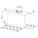 Franke Витяжка кухонна Franke Box Flush Basic FBFE BK A70 (305.0728.431)