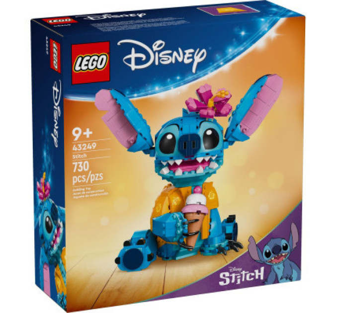 LEGO Конструктор LEGO Disney Classic Стіч 730 деталей (43249)