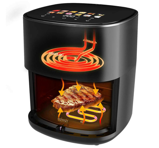Cecotec Мультипіч Cecotec Cecofry&Grill Duoheat 6500 (A01_EU01_100500)