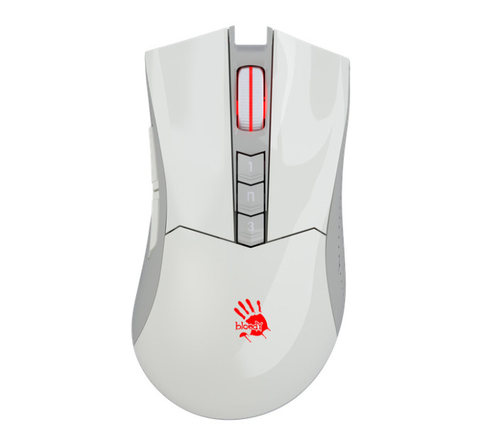 A4Tech Мишка A4Tech Bloody R90 Plus Greyish White USB