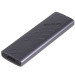 Maxxter Зовнішня кишеня Maxxter M.2 NVMe PCIe, USB 3.2 Type-C, Metal, Black (EHDE-2280D-01)