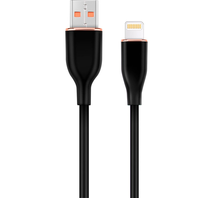 Cablexpert Кабель Cablexpert USB - Lightning (M/M), 2.1 A, 1.5 м, Black (CC-USB2S-AM8PM-1.5M-BK)