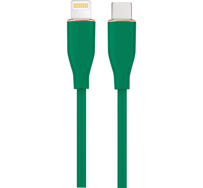 Cablexpert Кабель Cablexpert USB Type-C - Lightning (M/M), 2.25 A, 20 W, 1.5 м, Green (CC-USB2S-CM8PM-1.5M-G)